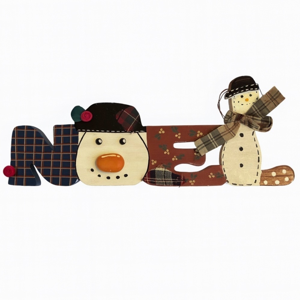 Wooden Noel Table Top Sign by Hallmark